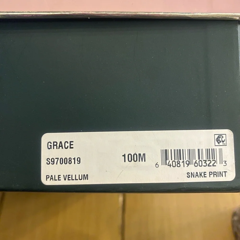 Kate Spade Women’s Snakeprint Platform Grace New in Box size 10